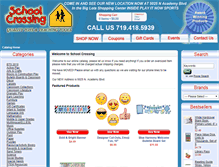Tablet Screenshot of eschoolcrossing.com